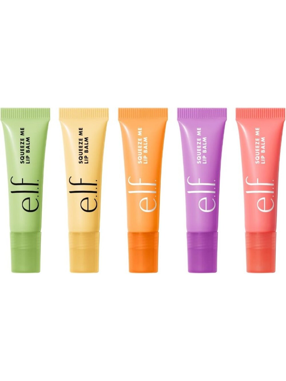 Moisturizing Vegan Lip Balm Set - Strawberry, Vanilla, Peach, Grape & Honeydew
